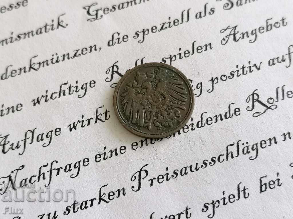 Reich coin - Germany - 1 pfennig 1912; series A with price 5.75 BGN | € 2.94 Reich coin - Germany - 1 pfennig 1912; series A with price 5.75 BGN | € 2.94