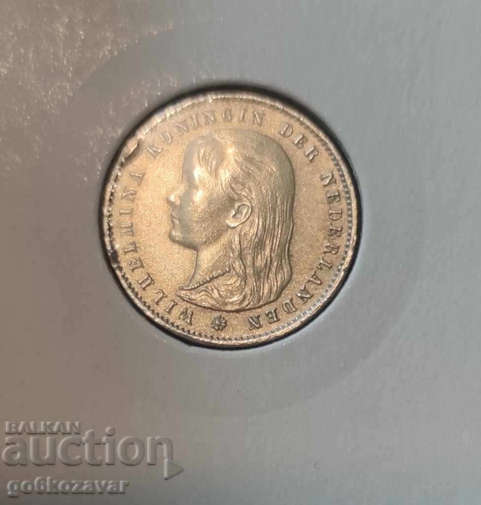 Netherlands 25 cents 1895 Silver! A little solder on the band! with price 100.00 BGN | € 51.13 Netherlands 25 cents 1895 Silver! A little solder on the band! with price 100.00 BGN | € 51.13