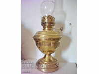 Old large brass lamp 3