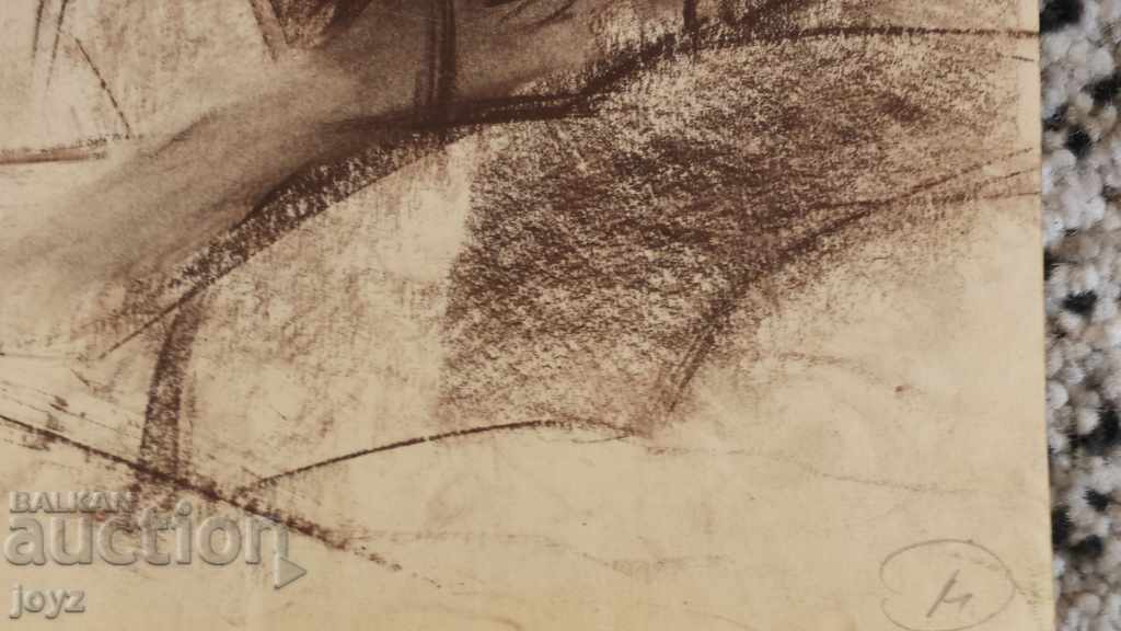 Delivery of PAINTING LANDSCAPE chalk / MARIA MEZDHURECHKA Delivery of PAINTING LANDSCAPE chalk / MARIA MEZDHURECHKA