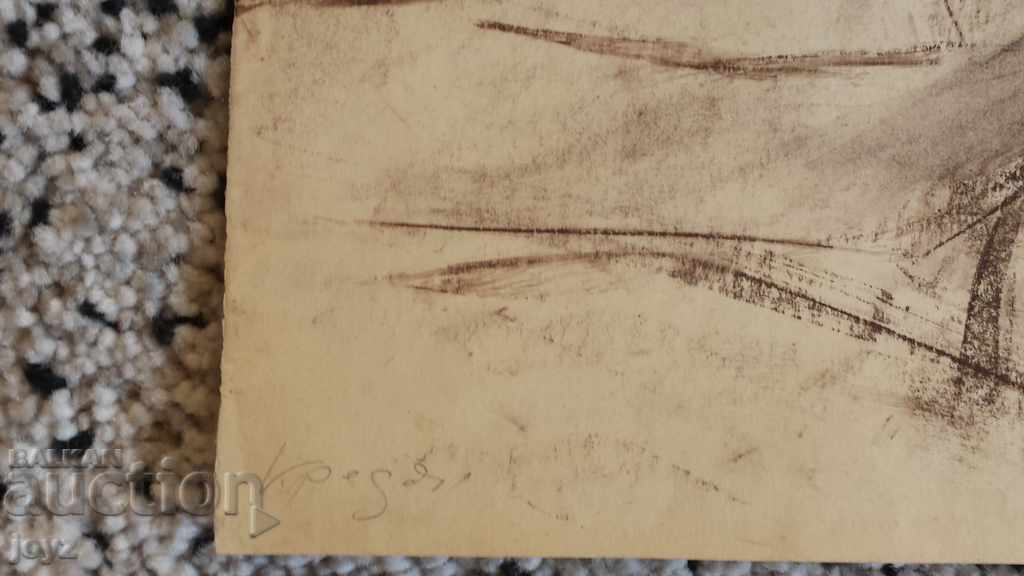 PAINTING LANDSCAPE chalk / MARIA MEZDHURECHKA - 5 PAINTING LANDSCAPE chalk / MARIA MEZDHURECHKA - 5