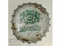 Cap beer Ariana crown old white