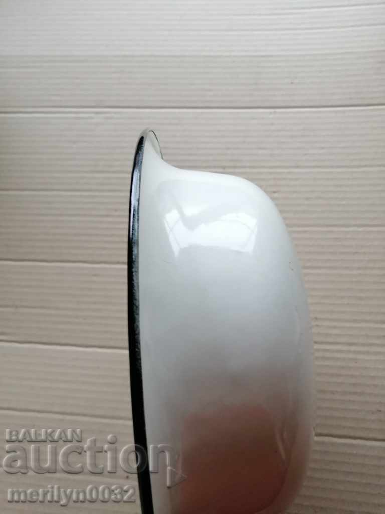 Εμαγιέ δικαστήριο μπολ με μπολ σμάλτο, πυέλου - 6