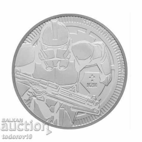 1 oz Silver Imperial Stormtrooper /CLONARE/ 2019