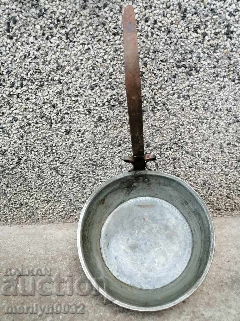 Παλιά κατσαρόλα χαλκού, χαλκού, δίσκος, δοχείο χαλκού - 5 Παλιά κατσαρόλα χαλκού, χαλκού, δίσκος, δοχείο χαλκού - 5