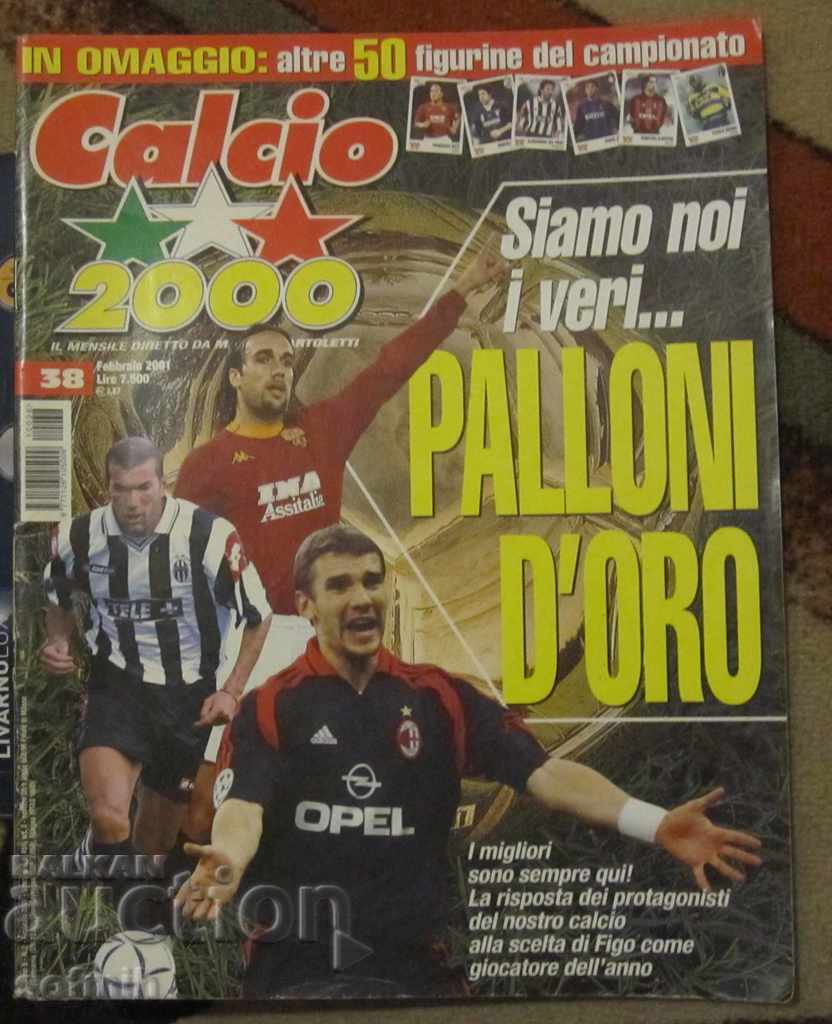 football magazine Calcio 2000 issue 38