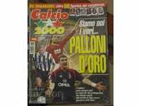 revista de fotbal Calcio 2000 numărul 38