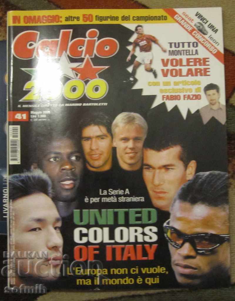 περιοδικό ποδοσφαίρου Calcio 2000 τεύχος 41