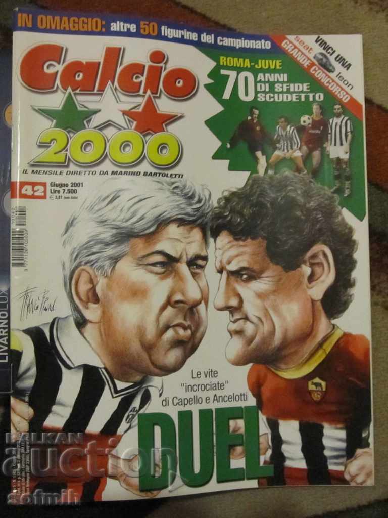 περιοδικό ποδοσφαίρου Calcio 2000 τεύχος 42