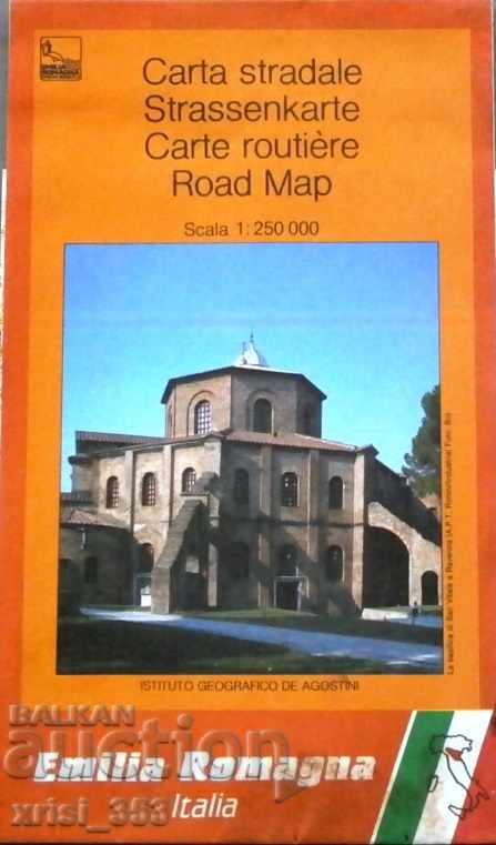 Old road map