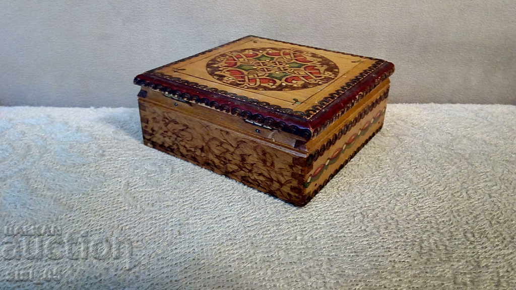 Old wooden cigarette case cigarette case with price 20.00 BGN | € 10.23 Old wooden cigarette case cigarette case with price 20.00 BGN | € 10.23