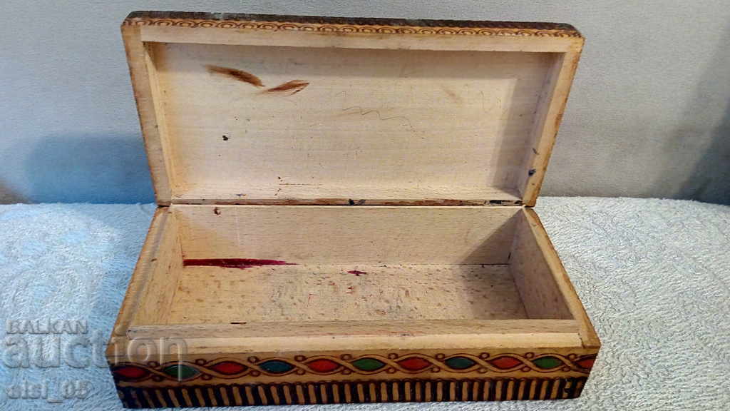 Παράδοση Παλιό ξύλινο κουτί Παράδοση Παλιό ξύλινο κουτί