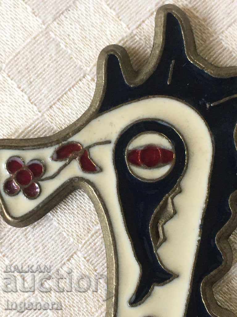 BRONZE ENAMEL FIGURE with price 5.00 BGN | € 2.56 BRONZE ENAMEL FIGURE with price 5.00 BGN | € 2.56