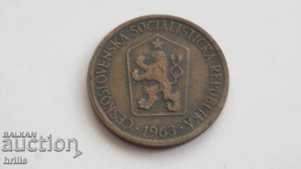CECECHOSLOVAKIA 1963 - 1 CROWN