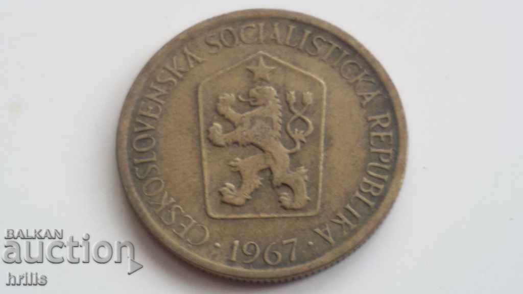 ЧЕХОСЛОВАКИЯ 1967 - 1 КРОНА