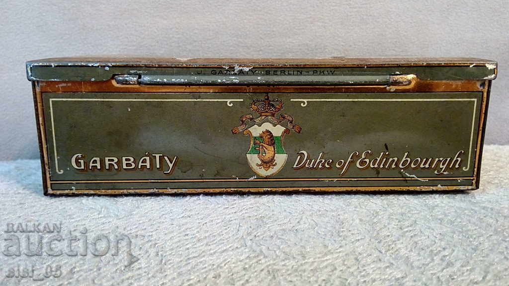 Delivery of Metal, sheet metal cigarette box GARBATY Delivery of Metal, sheet metal cigarette box GARBATY