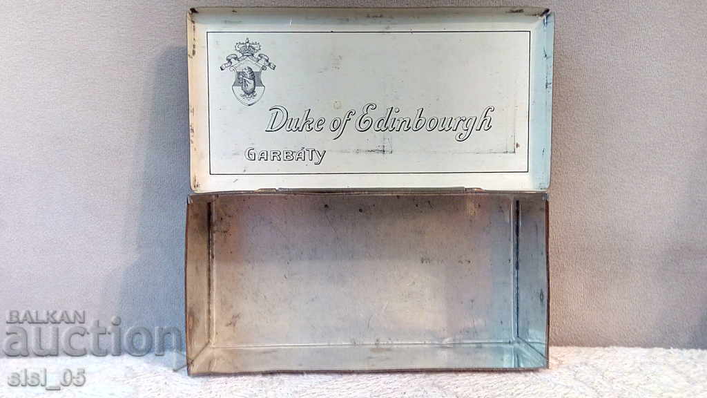 Metal, sheet metal cigarette box GARBATY - 6 Metal, sheet metal cigarette box GARBATY - 6