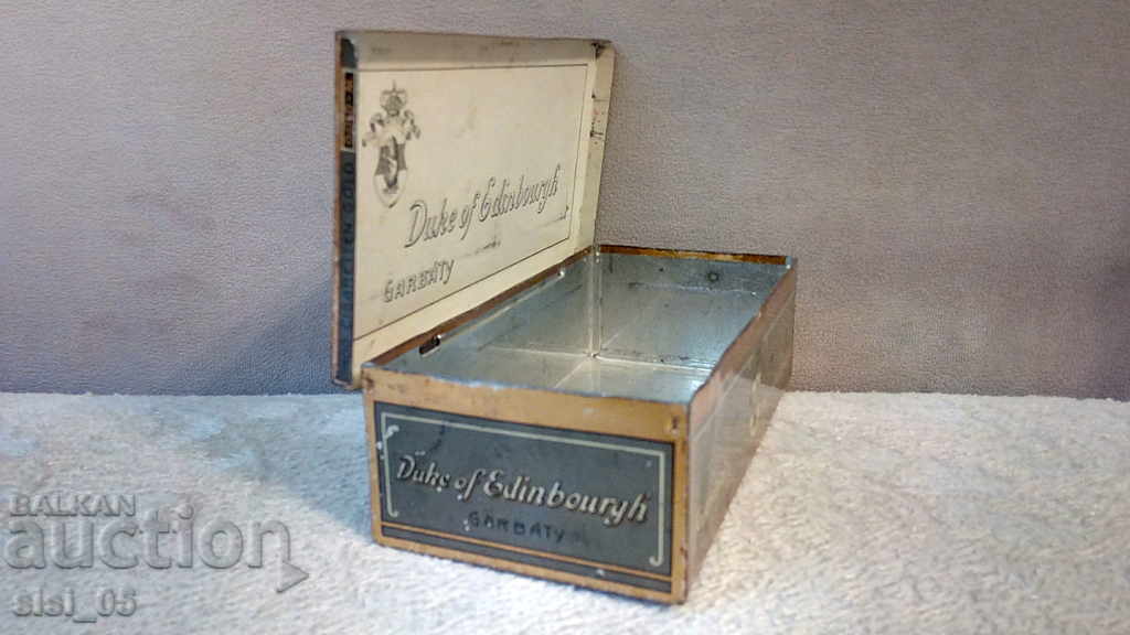 Metal, sheet metal cigarette box GARBATY - 7 Metal, sheet metal cigarette box GARBATY - 7