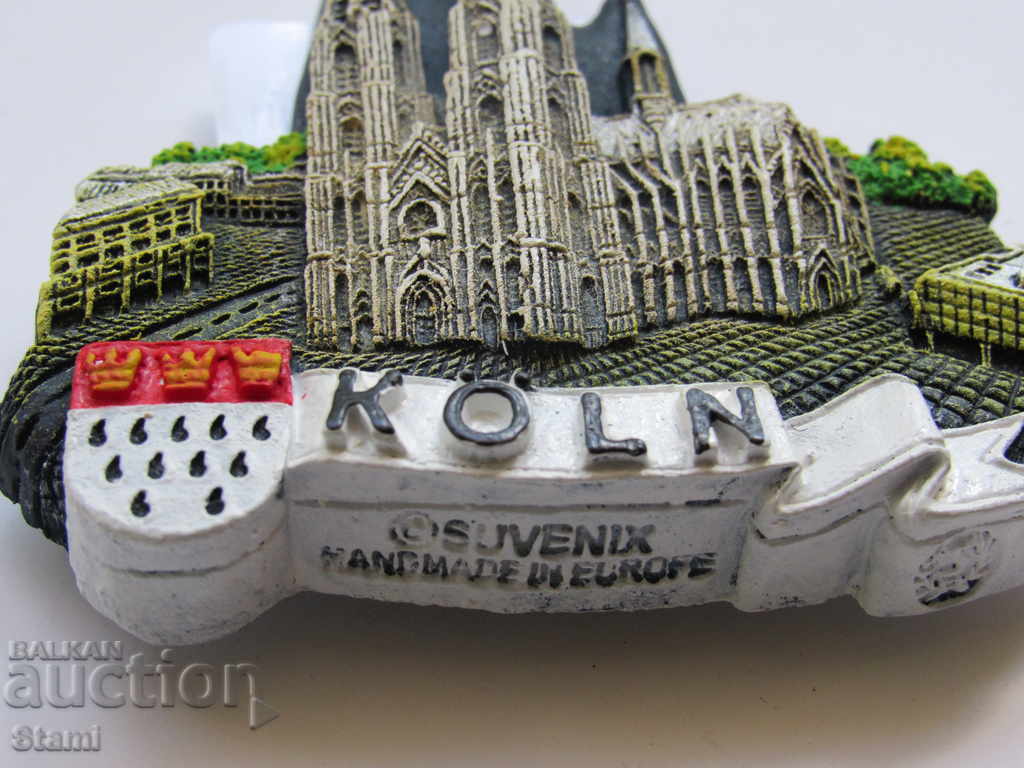 Delivery of Authentic ceramic magnet from Cologne, Germany, series-10 Delivery of Authentic ceramic magnet from Cologne, Germany, series-10