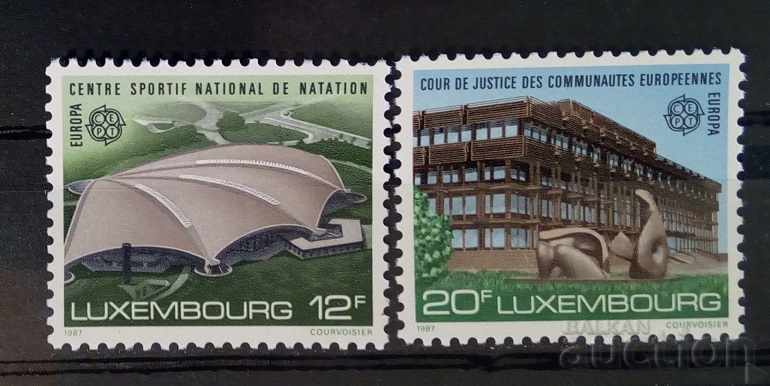 Λουξεμβούργο 1987 Ευρώπη CEPT Κτίρια MNH