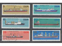 1982. GDR. Ships.