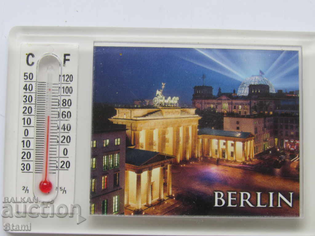 Μαγνήτης-θερμόμετρο από Βερολίνο, Γερμανία, σειρά-4