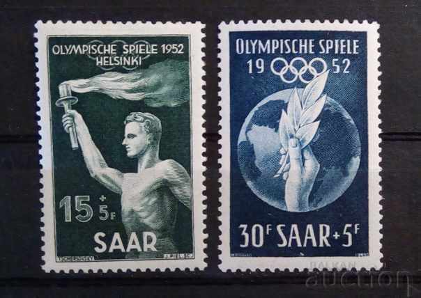 Γερμανία/Σάαρ 1952 Αθλητικοί/Ολυμπιακοί Αγώνες Ελσίνκι '52 MH