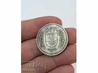 Monedă elvețiană argintă rară 5 franci 1932 V.