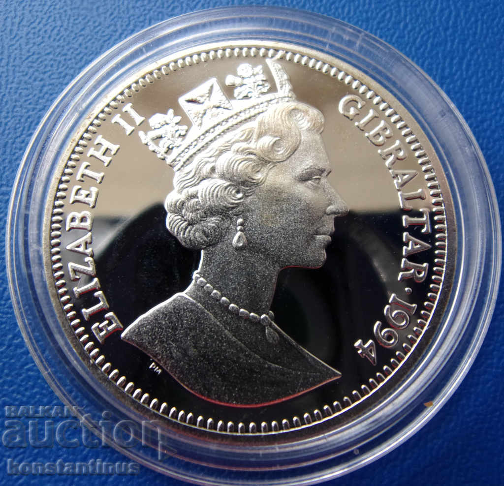 Gibraltar 14 ECU 1994 PROCUM UNC Rare cu preț € 23.01 | 45.00 BGN