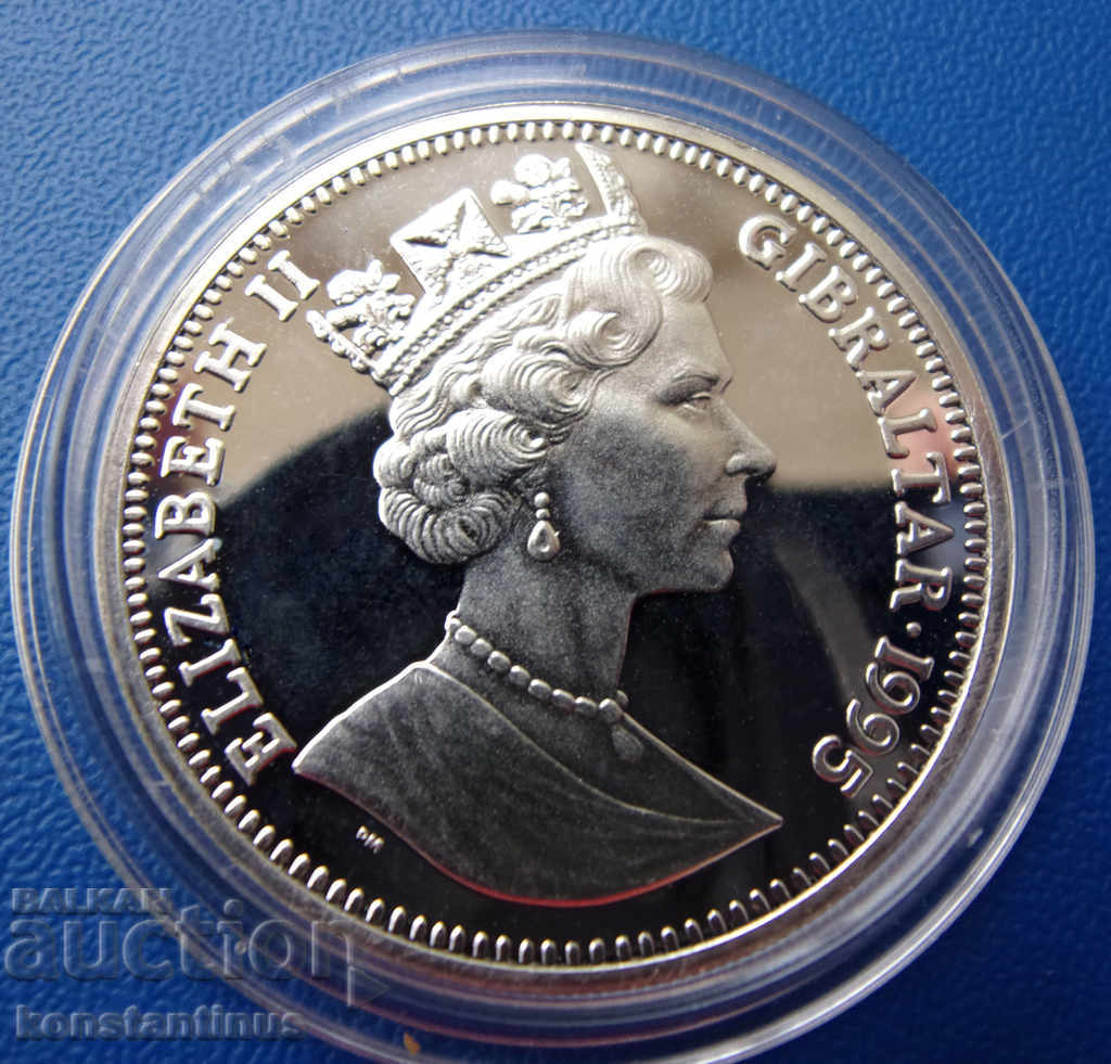 Gibraltar 14 ECU 1995 PROCUL UNC Rare cu preț € 23.01 | 45.00 BGN