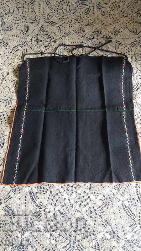 Authentic apron made of folk costume.