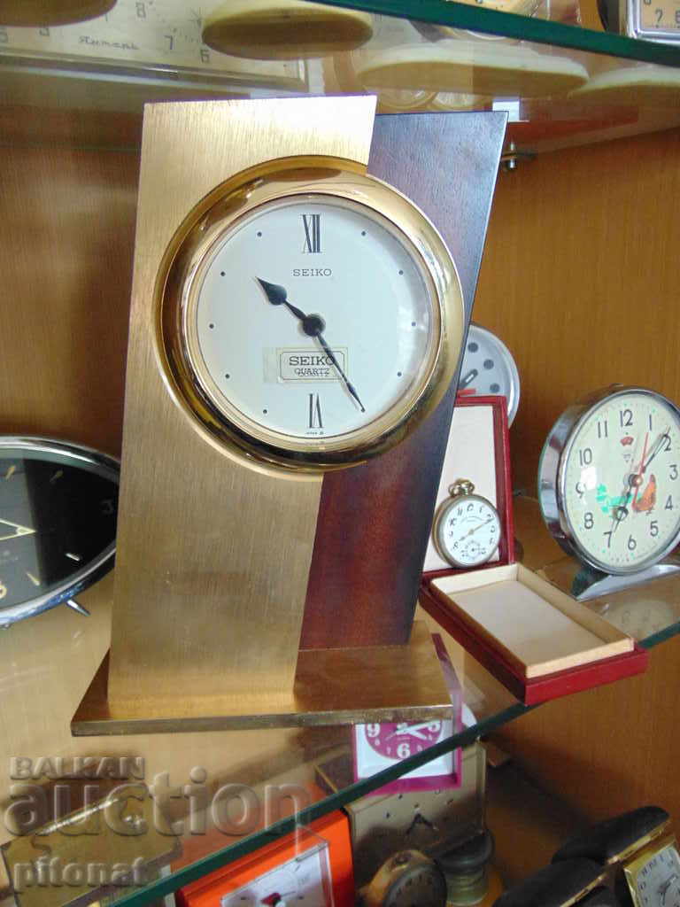 SEIKO JAPAN collector's table clock