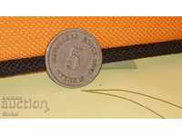Коледно намаление Монета Германия 5 пфенига 1900