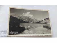 Пощенска картичка Пиринъ Бъндеришкото езеро съ в. Елъ-Тепе