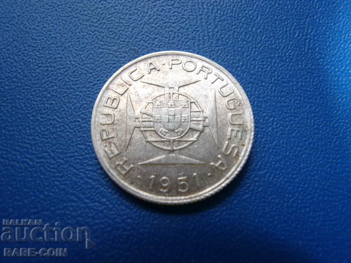 RS(21) Timor 50 Avos 1951 Silver UNC with price € 30.68 | 60.00 BGN