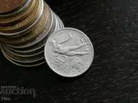 Монета - Италия - 20 чентесими | 1912г.