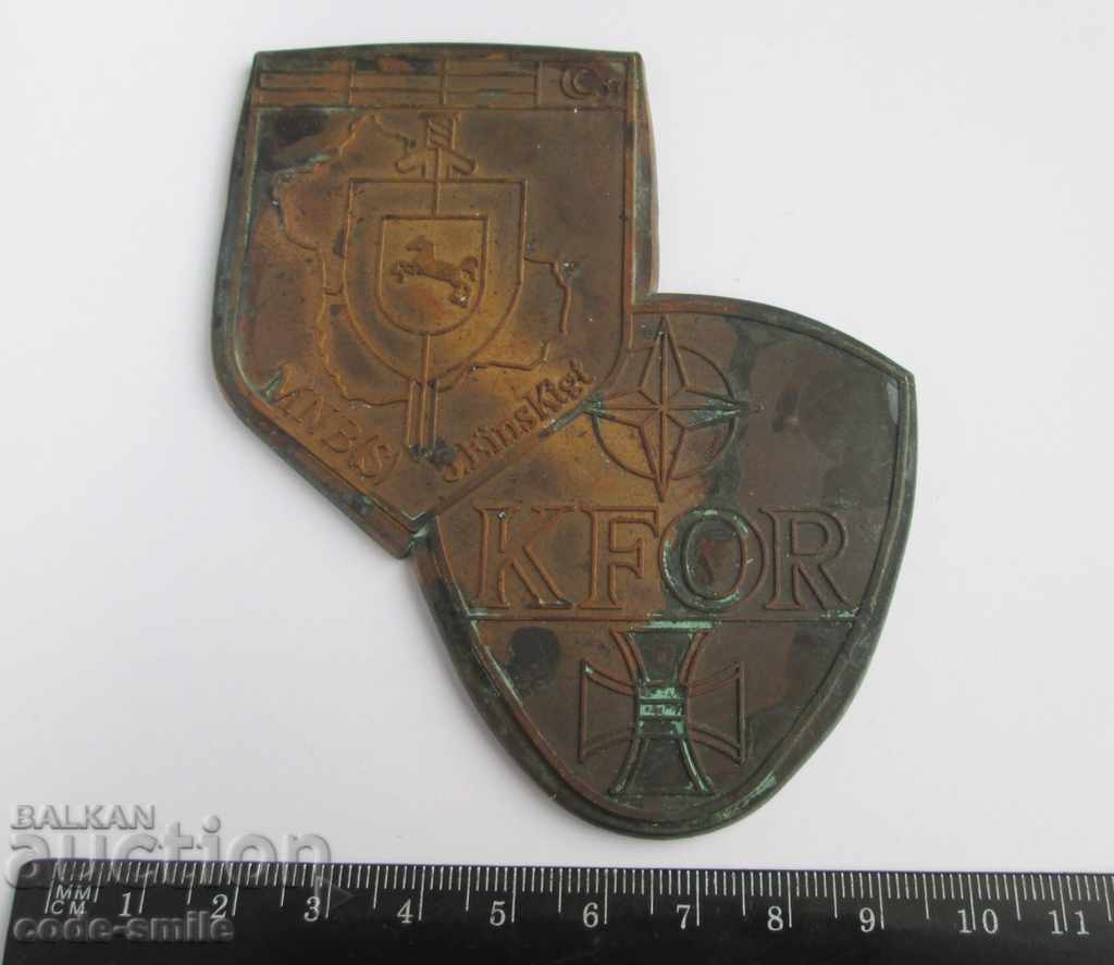 Παράδοση Λάθος ημιτελές μετάλλιο περιέργειας KFOR ΝΑΤΟ Τουρκία