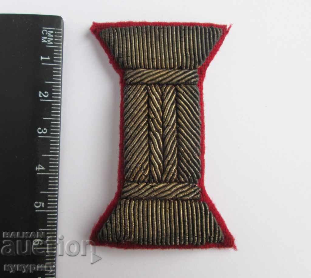 Delivery of Old Royal purl loops of military uniform Delivery of Old Royal purl loops of military uniform