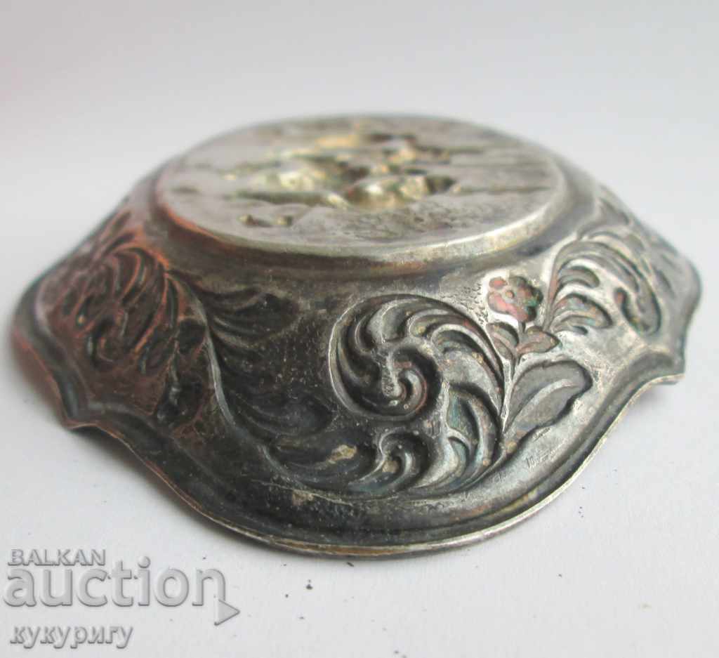 Beautiful 100 year old small saucer stand for trifles - 5 Beautiful 100 year old small saucer stand for trifles - 5