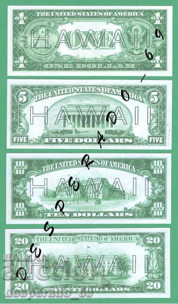 (¯` '• .¸ (reproduction) HAWAII 1942 UNC -4 banknotes¸. •' ´¯) with price 10.00 BGN | € 5.11 (¯` '• .¸ (reproduction) HAWAII 1942 UNC -4 banknotes¸. •' ´¯) with price 10.00 BGN | € 5.11