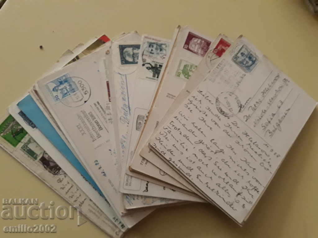 Postcards 50 pcs GFR 1965-1975 01 with price 14.00 BGN | € 7.16