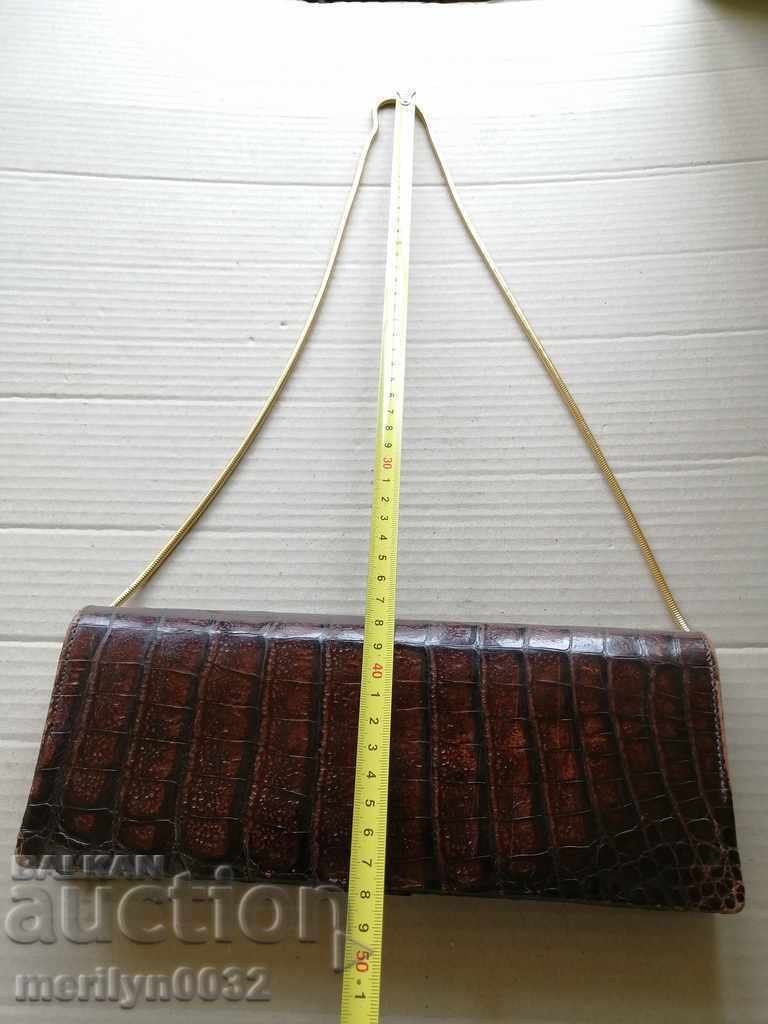 Crocodile skin bag - 5 Crocodile skin bag - 5