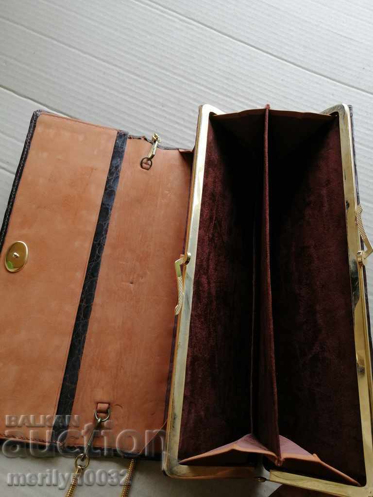 Crocodile skin bag - 6 Crocodile skin bag - 6