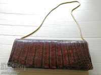 Geanta din piele de crocodil