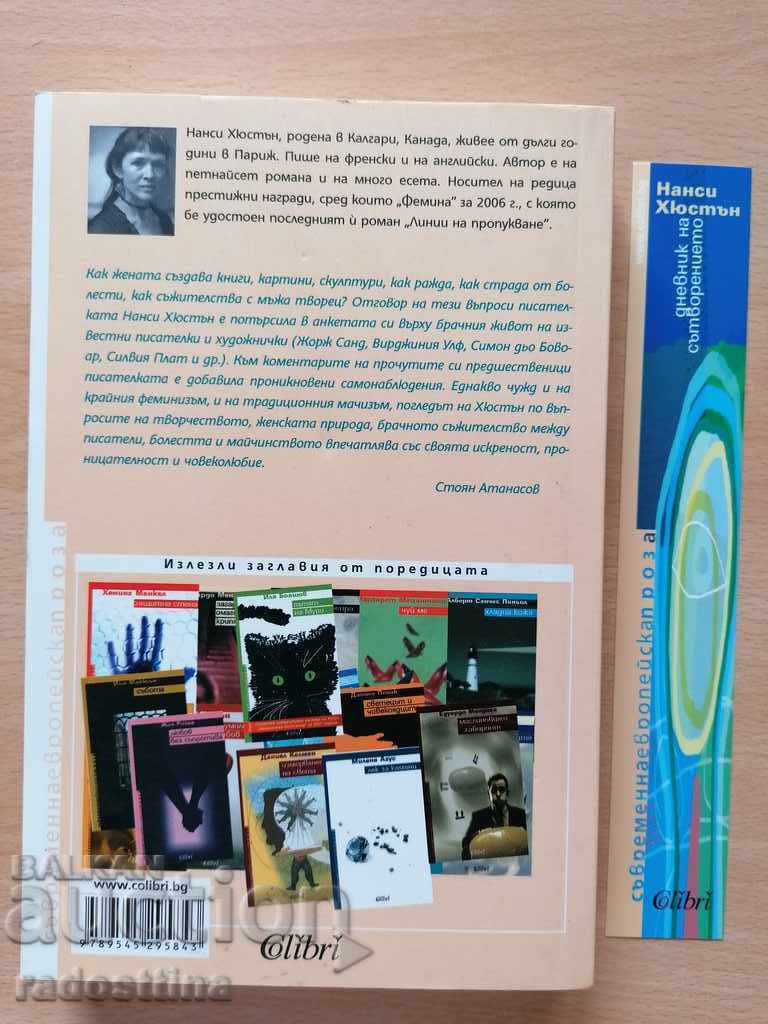 Creation Diary Nancy Huston with price 29.99 BGN | € 15.33 Creation Diary Nancy Huston with price 29.99 BGN | € 15.33