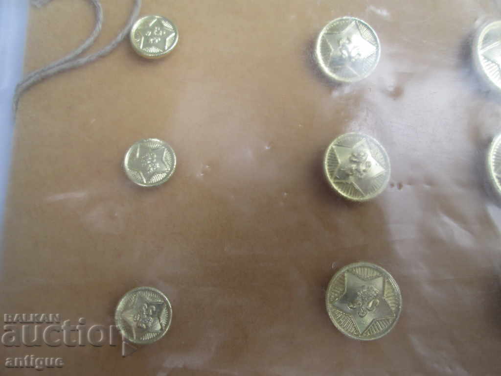 Delivery of SAMPLES OF MILITARY ALUMINUM BUTTONS-MODELS 1987 Delivery of SAMPLES OF MILITARY ALUMINUM BUTTONS-MODELS 1987