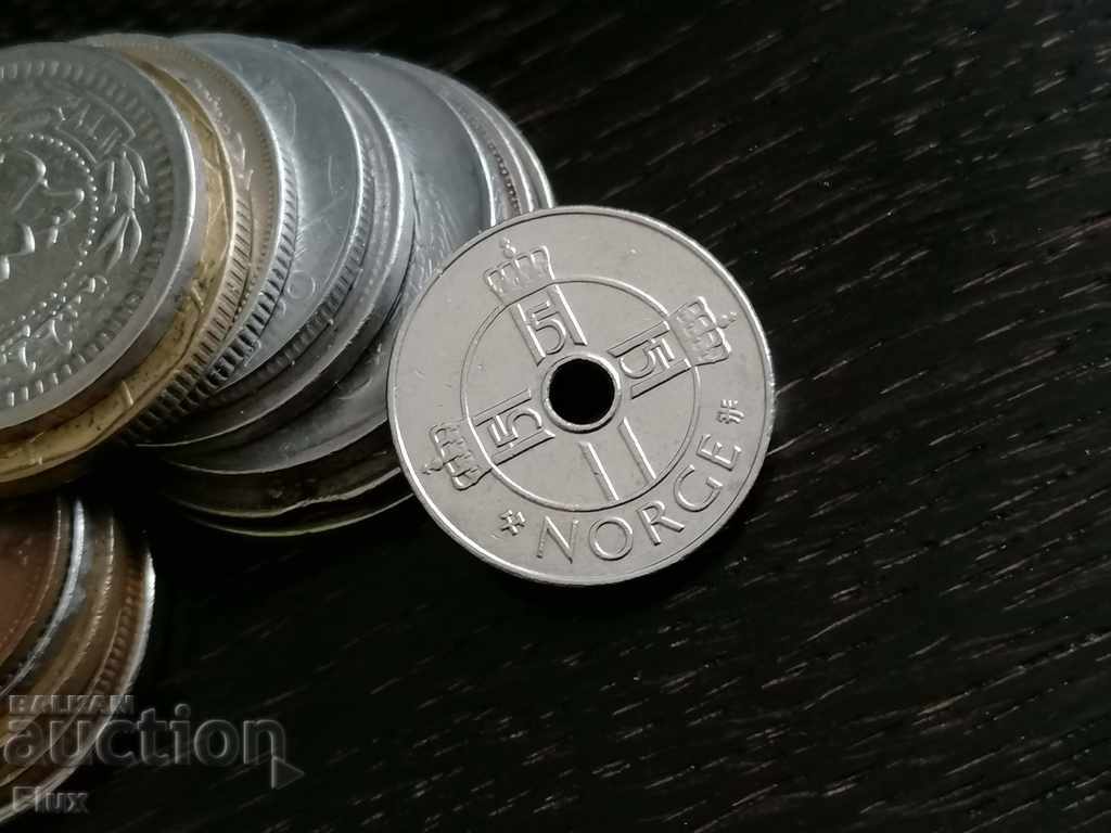 Mонета - Норвегия - 1 крона | 1998г. с цена 1.35 лв. | € 0.69 Mонета - Норвегия - 1 крона | 1998г. с цена 1.35 лв. | € 0.69