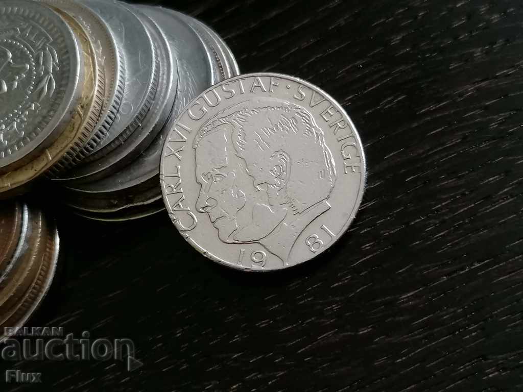 Coin - Sweden - 1 krona 1981 with price 1.10 BGN | € 0.56 Coin - Sweden - 1 krona 1981 with price 1.10 BGN | € 0.56