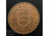 Jersey. 1/12 shilling 1945 Liberation (King George VI).