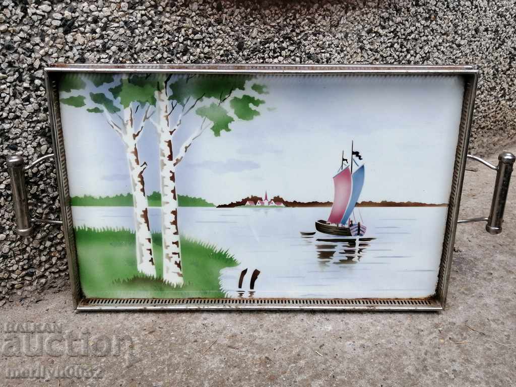 Old porcelain casserole dish platter with price 72.00 BGN | € 36.81 Old porcelain casserole dish platter with price 72.00 BGN | € 36.81